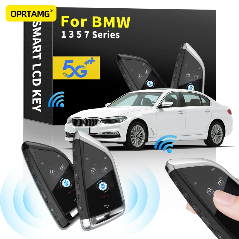 Car Smart Remote Control Key LCD Display for Keyless Smart Key For BMW 1 3 5 7 Series 1995 1996-2017 2018 2019 2020 2021 2022
Car Smart Remote Control Key LCD Display for Keyless Smart Key For BMW 1 3 5 7 Series 1995 1996-2017 2018 2019 2020 2021 2022