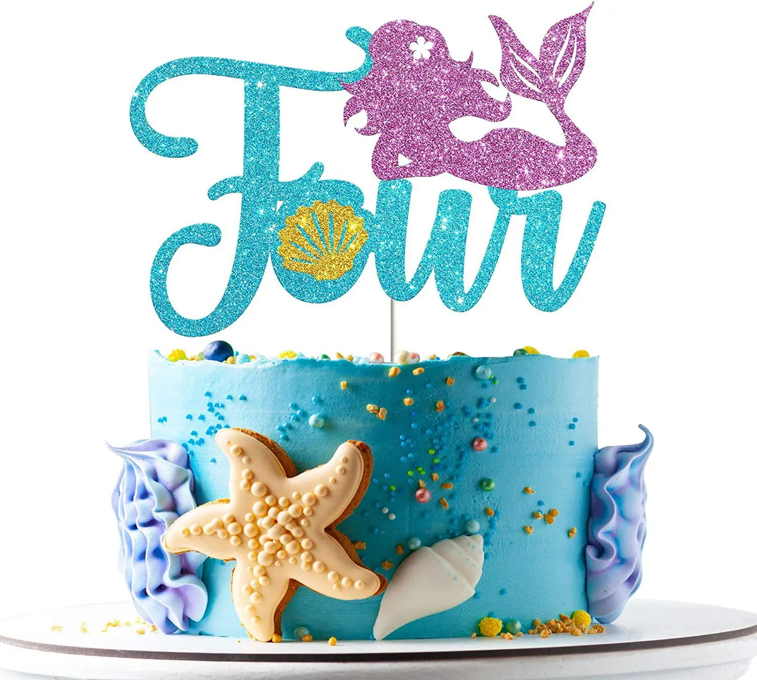 1set Mermaid Theme Cake Toppers Party Supplies For Kids Favor 1 2 3 4 5th Birthday Wedding Party Cake Baby Shower Decorations
1set Mermaid Theme Cake Toppers Party Supplies For Kids Favor 1 2 3 4 5th Birthday Wedding Party Cake Baby Shower Decorations