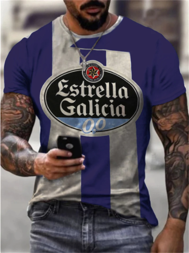 2022 Summer Eagle 3D Printing Men's Casual Harajuku T-shirt Round Neck Loose Oversized Muscle Streetwear Men's T-shirt
2022 Summer Eagle 3D Printing Men's Casual Harajuku T-shirt Round Neck Loose Oversized Muscle Streetwear Men's T-shirt