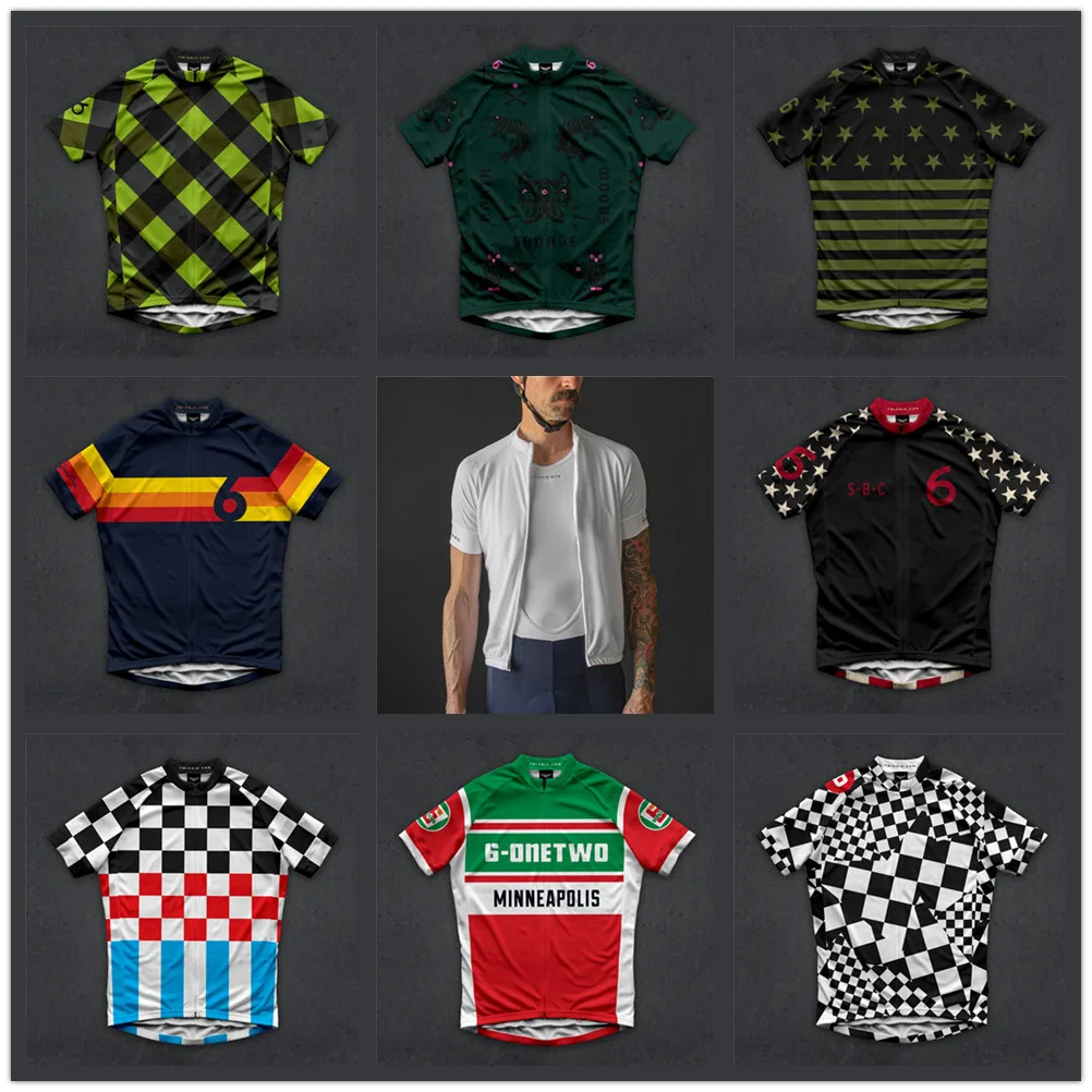 Twin Six 6 Team Mens Summer Wear Cycling Jersey Clothes Mtb Bike Mountain Road Bicycle Triathlon Short Sleeve Uniform Clothing
Twin Six 6 Team Mens Summer Wear Cycling Jersey Clothes Mtb Bike Mountain Road Bicycle Triathlon Short Sleeve Uniform Clothing