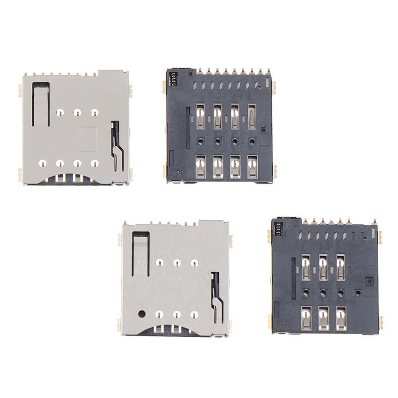 New Universal MUP-C792 Micro Sim Card Connector Patch 6+1P/8+1Pg Self-piercing Type Slot Socket Special Connector 2PCS
New Universal MUP-C792 Micro Sim Card Connector Patch 6+1P/8+1Pg Self-piercing Type Slot Socket Special Connector 2PCS