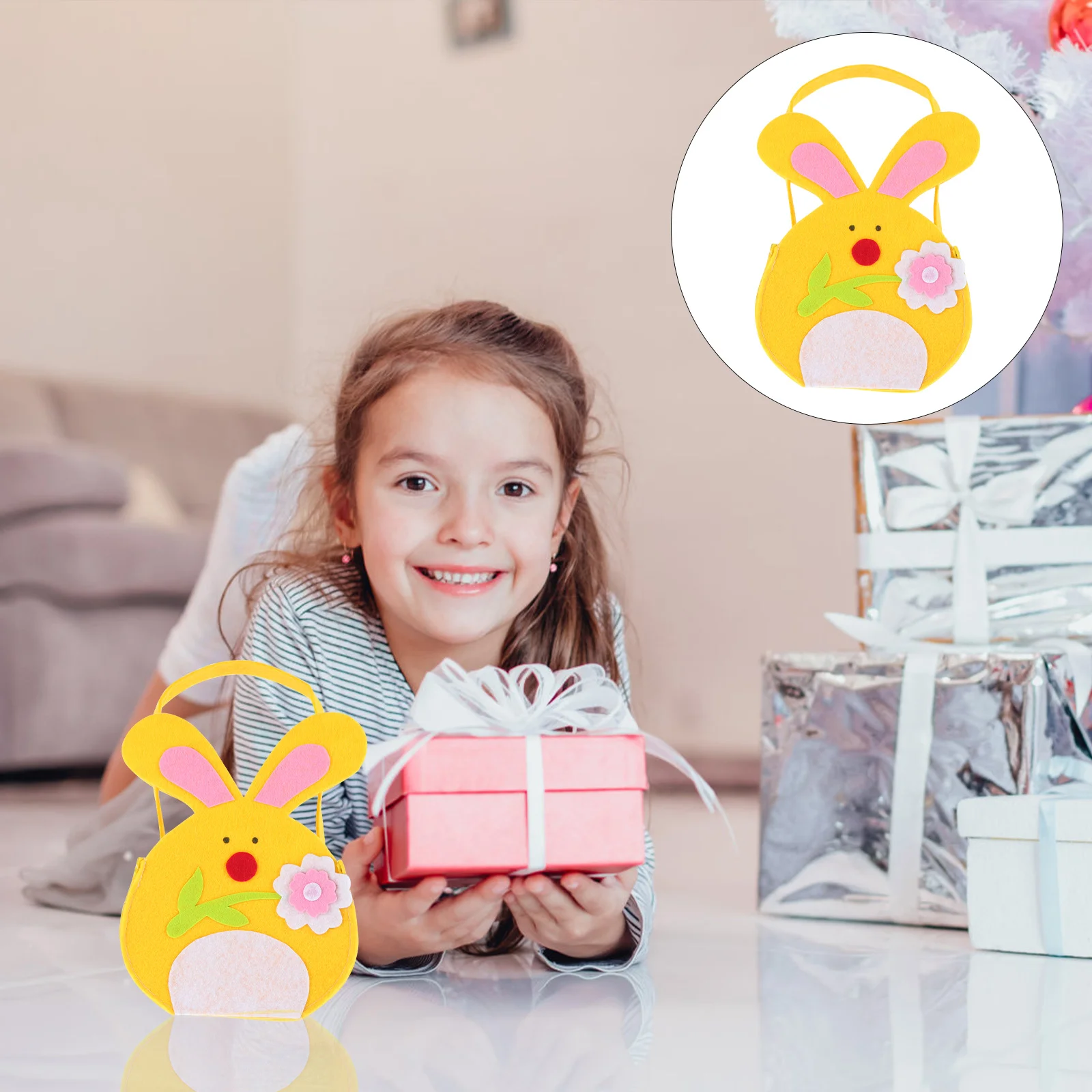 Easter Party Rabbit Candy Bag Portable Candy Chocolate Storage Pouch for Kids
Easter Party Rabbit Candy Bag Portable Candy Chocolate Storage Pouch for Kids