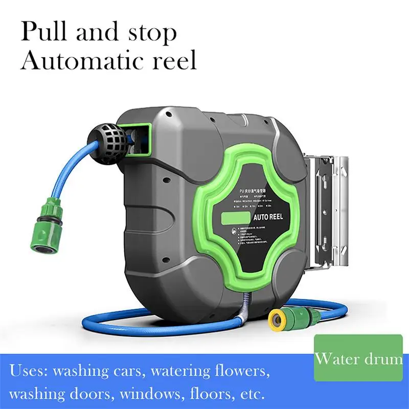 10/15/20M Automatic Retractable Hose Reel Water Drum Car Wash Garden Wall Mount Water DrumCleaning Machine Reel Telescopic
10/15/20M Automatic Retractable Hose Reel Water Drum Car Wash Garden Wall Mount Water DrumCleaning Machine Reel Telescopic