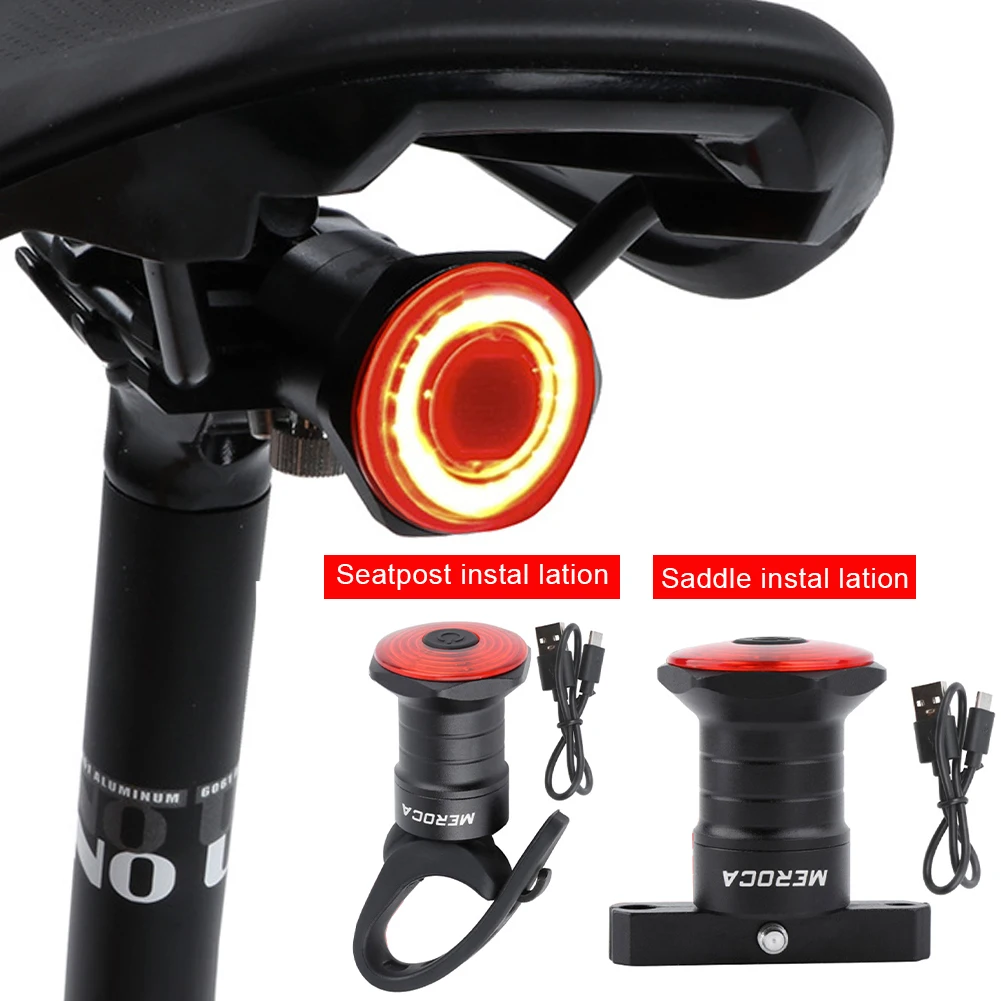 Bicycle Rear Light Auto Brake Smart Sensor Tail Light Rechargeable Lamp LED MTB Bike Taillight Cycling Light Bicycle Accessories
Bicycle Rear Light Auto Brake Smart Sensor Tail Light Rechargeable Lamp LED MTB Bike Taillight Cycling Light Bicycle Accessories