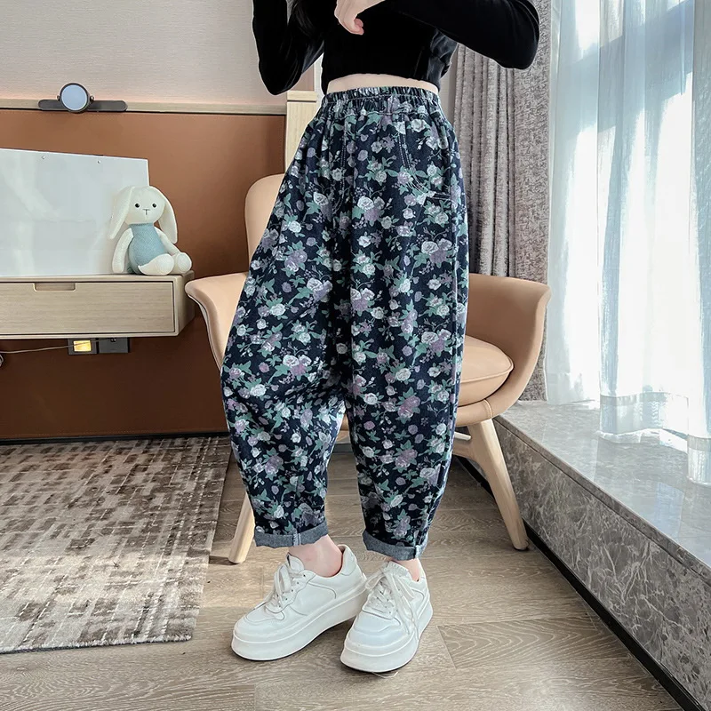 Spring Autumn Baby Girls Denim Pants Fashion Printing Children Trousers Korea Style Boy Jeans Casual Cowboy Pants Toddler Pants
Spring Autumn Baby Girls Denim Pants Fashion Printing Children Trousers Korea Style Boy Jeans Casual Cowboy Pants Toddler Pants
