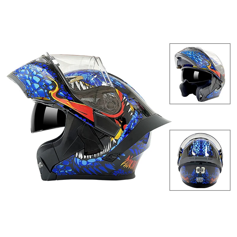 Motorcycle Full Helmet Double-lens Universal Faceless Helmet For Ducati 749 999 1098 1198 S R 749/S/R 999/S/R 1198S/R 848 EVO
Motorcycle Full Helmet Double-lens Universal Faceless Helmet For Ducati 749 999 1098 1198 S R 749/S/R 999/S/R 1198S/R 848 EVO
