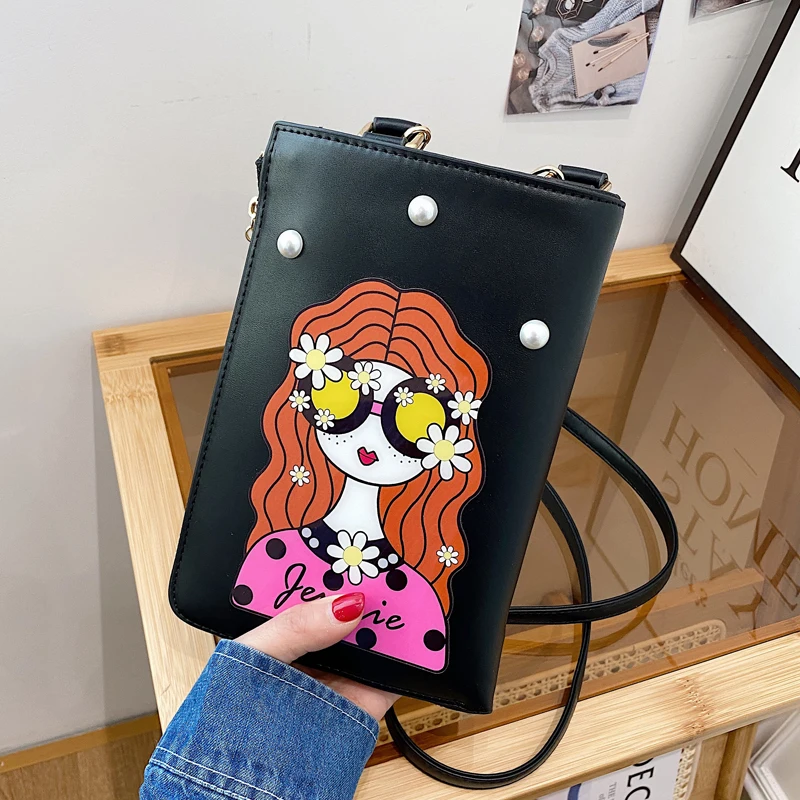 Luxury Women's Bag Girl Handbags Purse For Women Cute Cartoon Girl Crossbody Bags For Women Fashion Women's Shoulder Bags Female
Luxury Women's Bag Girl Handbags Purse For Women Cute Cartoon Girl Crossbody Bags For Women Fashion Women's Shoulder Bags Female