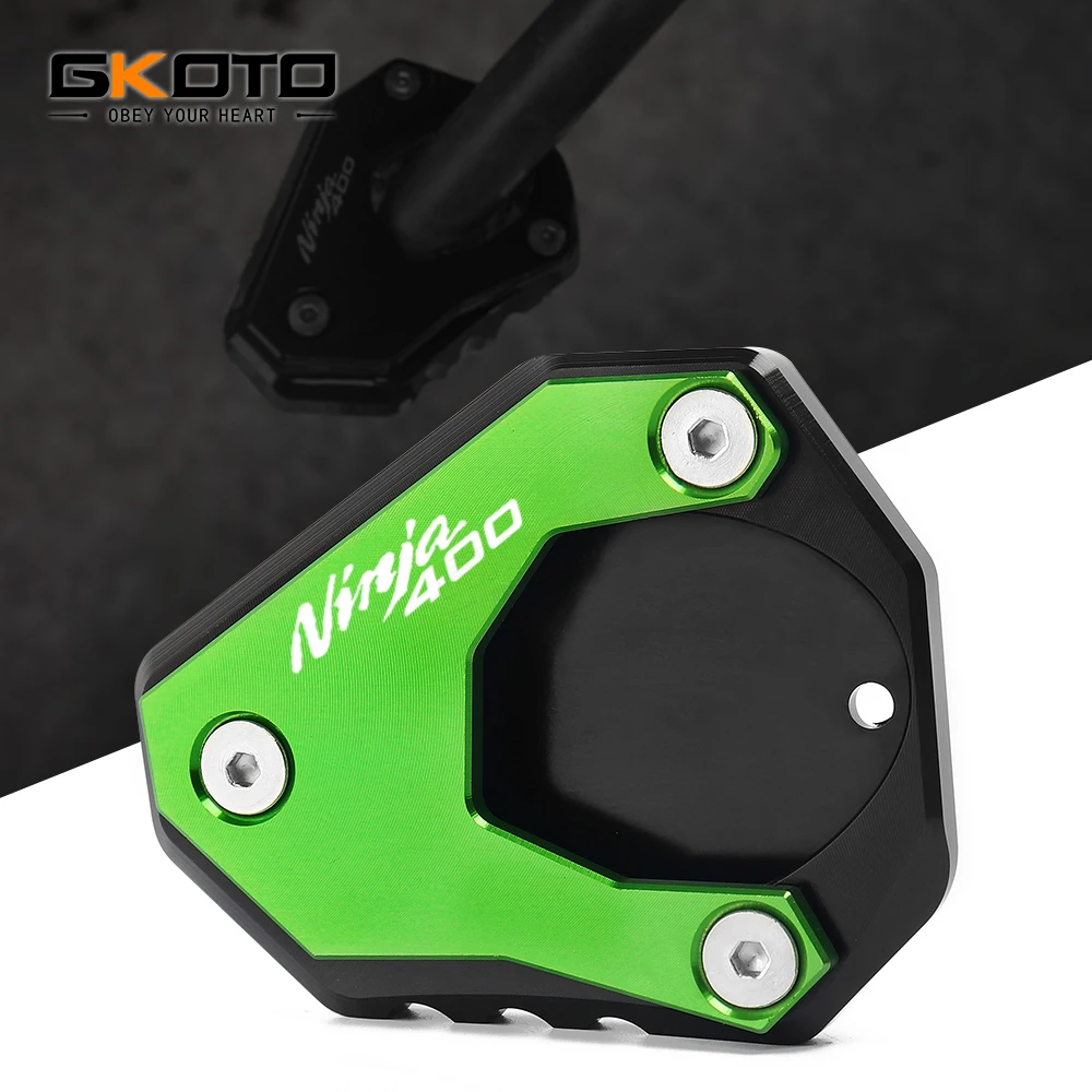 For KAWASAKI NINJA400 Z400 NINJA 400 2021 2020 2019 2018 Motorcycle CNC Kickstand Foot Side Stand Extension Pad Support Plate
For KAWASAKI NINJA400 Z400 NINJA 400 2021 2020 2019 2018 Motorcycle CNC Kickstand Foot Side Stand Extension Pad Support Plate