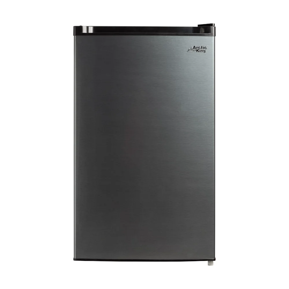 HAOYUNMA 4.4 Cu ft One-Door No Freezer Mini Fridge, Black Stainless Steel Look E-Star
HAOYUNMA 4.4 Cu ft One-Door No Freezer Mini Fridge, Black Stainless Steel Look E-Star