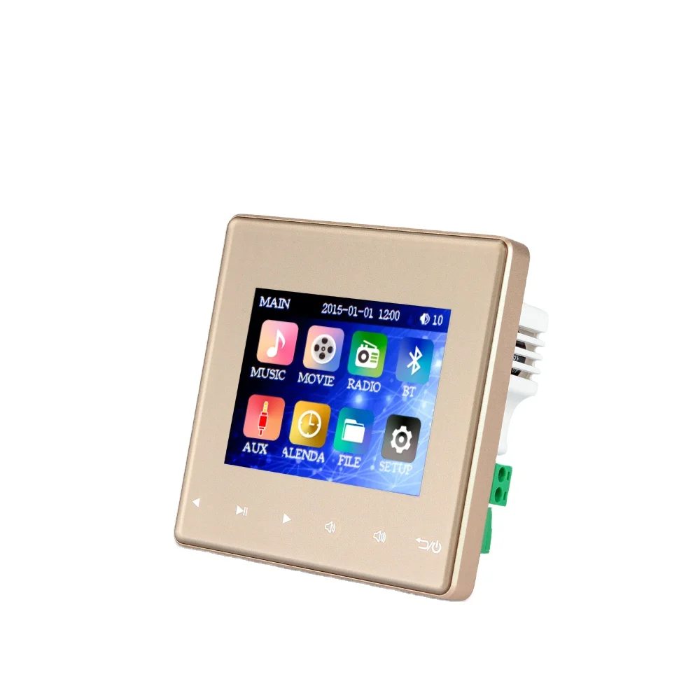Oupushi B3 2*25W 4-8OHM WIFI/BT/SD card/USB Home smart background mnusic system Light touch button
Oupushi B3 2*25W 4-8OHM WIFI/BT/SD card/USB Home smart background mnusic system Light touch button