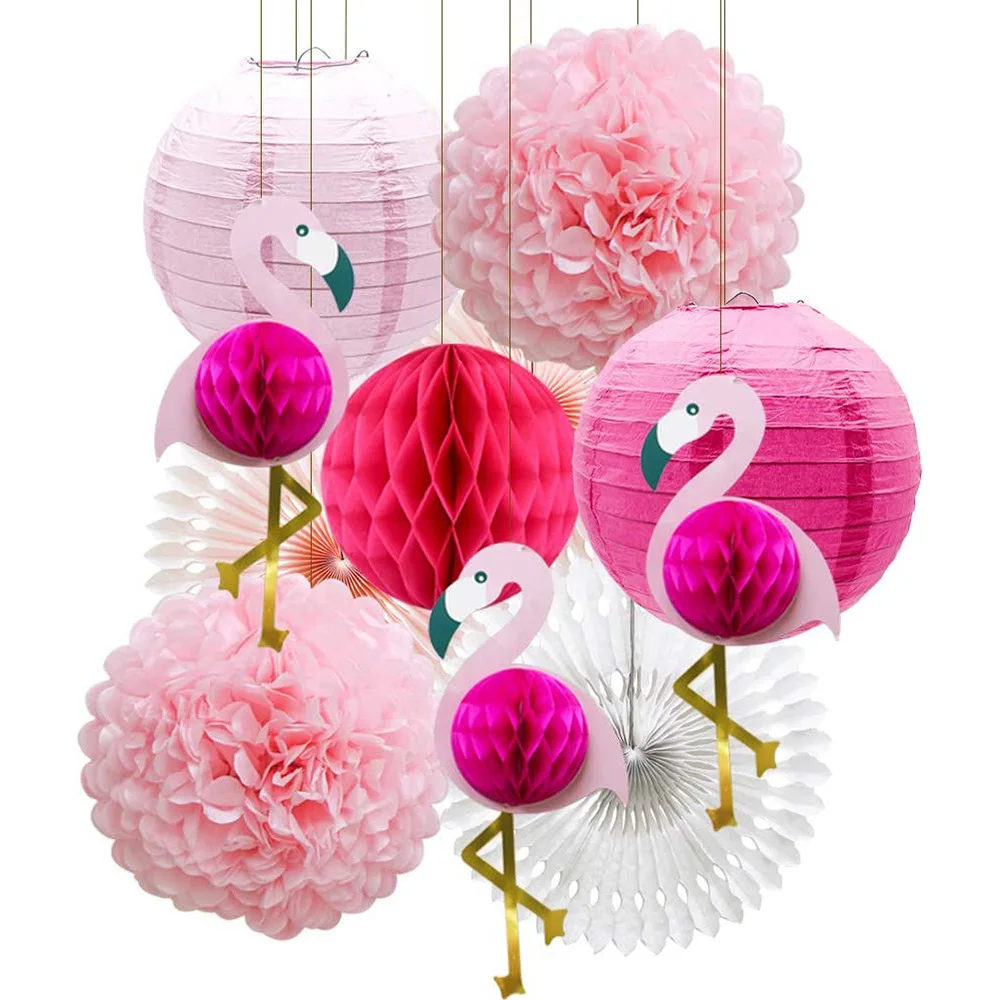 JOLLYBOOM Flamingo Theme Party Decoration Pink Rose Red Paper Honeycomb Ball Lantern Pom Poms Set for Birthday Party Supplies
JOLLYBOOM Flamingo Theme Party Decoration Pink Rose Red Paper Honeycomb Ball Lantern Pom Poms Set for Birthday Party Supplies