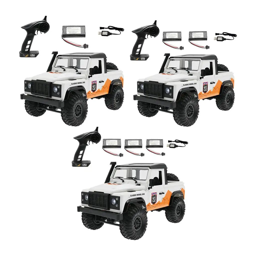 1:12 4CH RC Rock Crawler for Kids High Speed Brush Motor Mountain Road Electric Pickup Truck Hobby Car RTR 25min Play
1:12 4CH RC Rock Crawler for Kids High Speed Brush Motor Mountain Road Electric Pickup Truck Hobby Car RTR 25min Play