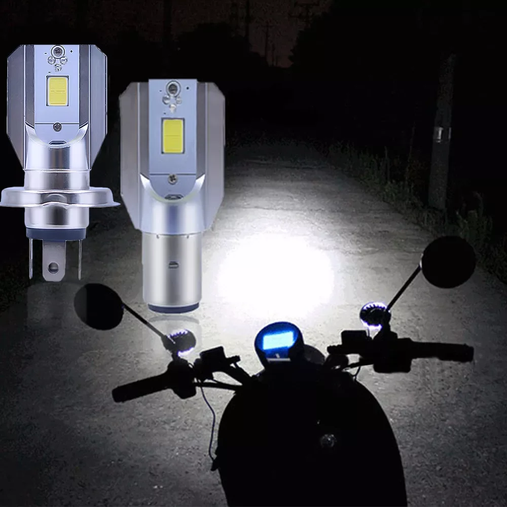 1pcs H4 H6 BA20d Led Motorcycle Headlight Scooter Bulb 6000k 12V Light 1000LM ATV Moto Motorbike Accessories Fog Lamp
1pcs H4 H6 BA20d Led Motorcycle Headlight Scooter Bulb 6000k 12V Light 1000LM ATV Moto Motorbike Accessories Fog Lamp