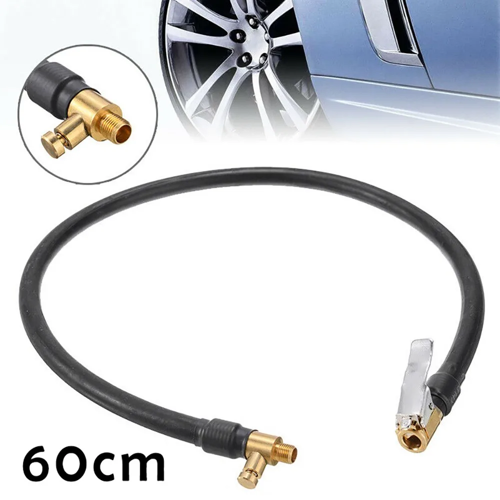 60cm Car Inflator Pump Extension Hose Adapter Tire Valve Connect Pipe Pressure Resistance Up To 300PSI
60cm Car Inflator Pump Extension Hose Adapter Tire Valve Connect Pipe Pressure Resistance Up To 300PSI