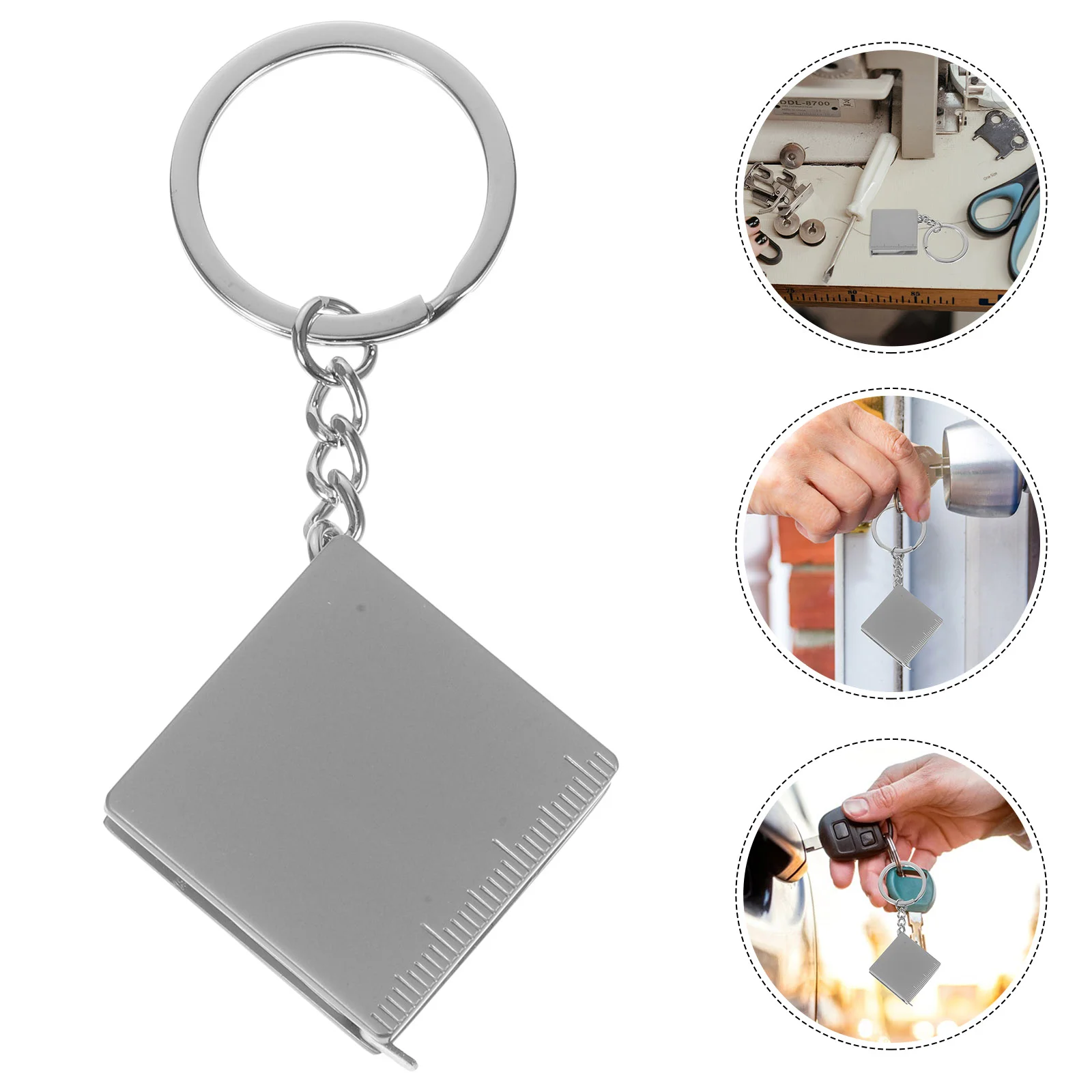 Tape Measure Metal Key Chain Mark Gripper Multifunctional Keyring Portable Tape Measure for Sewing Tailor Cloth Flexometer
Tape Measure Metal Key Chain Mark Gripper Multifunctional Keyring Portable Tape Measure for Sewing Tailor Cloth Flexometer