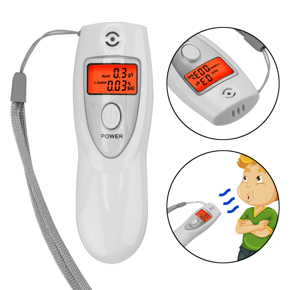LCD Digital Breath Alcohol Tester Inhaler Alcohol Meters Digital Alcohol Detector Breathalyzer Analyzer For Car Safety Handheld
LCD Digital Breath Alcohol Tester Inhaler Alcohol Meters Digital Alcohol Detector Breathalyzer Analyzer For Car Safety Handheld