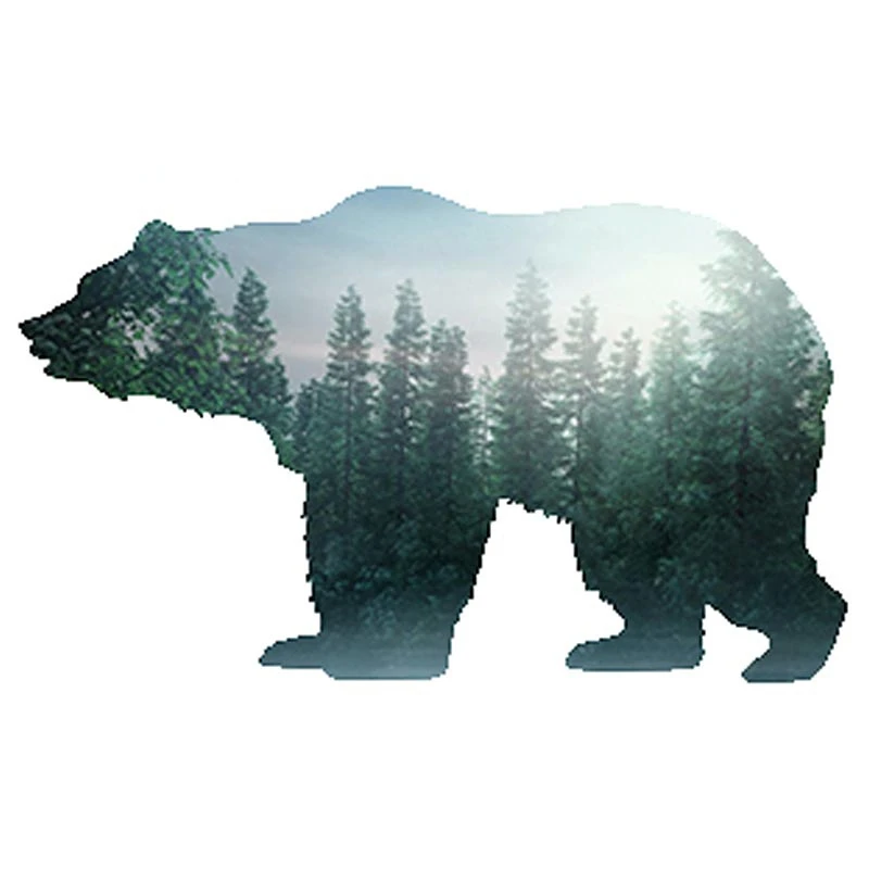 13cm x 7.8cm Creativity for Nature Bear Car Stickers Graffiti Decal Campervan Car Refrigerators Funny Waterproof Sunscreen
13cm x 7.8cm Creativity for Nature Bear Car Stickers Graffiti Decal Campervan Car Refrigerators Funny Waterproof Sunscreen