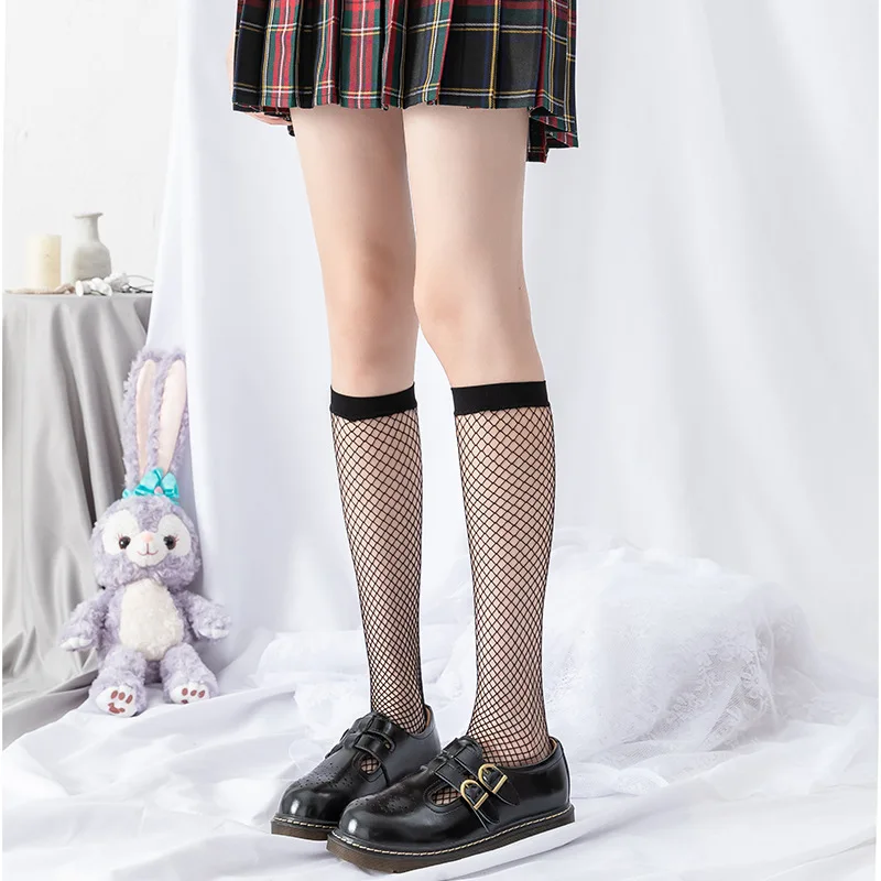 Sexy Lace Mesh Fishnet Long Socks Stockings Women JK Lolita Girls Knee High Socks Solid Color Black White Knee Socks Stockings
Sexy Lace Mesh Fishnet Long Socks Stockings Women JK Lolita Girls Knee High Socks Solid Color Black White Knee Socks Stockings