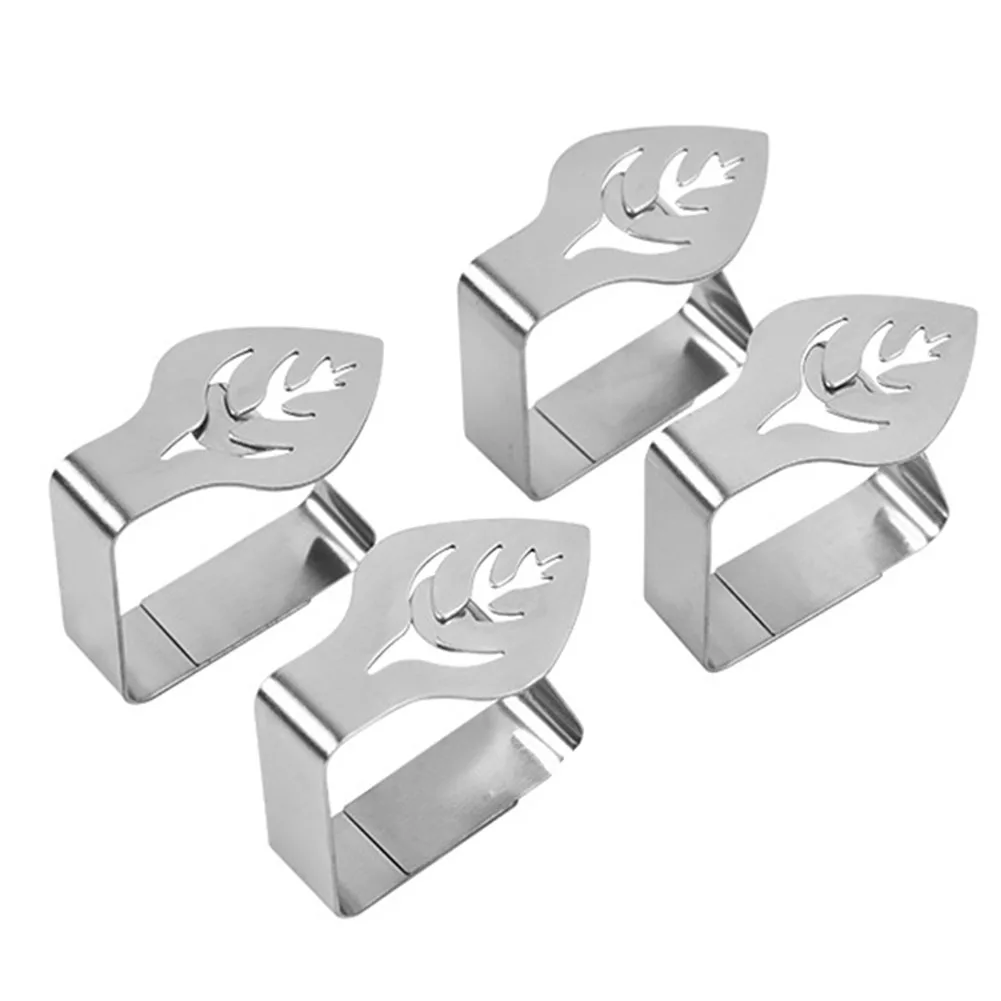 4pcs Tablecloth Clips Stainless Steel Tablecloth Clamp Holder Table Cover Clamps For Picnic BBQ Wedding Decor Table Cloth Clips
4pcs Tablecloth Clips Stainless Steel Tablecloth Clamp Holder Table Cover Clamps For Picnic BBQ Wedding Decor Table Cloth Clips