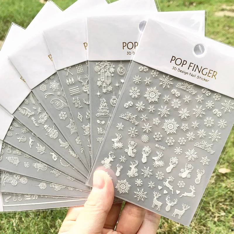 10PCS nowflakes Nail Stickers 3D Gold Christams Adhesive Slider Nail Art Accessory Glitter Snow Winter Decal Foil Manicure Dec
10PCS nowflakes Nail Stickers 3D Gold Christams Adhesive Slider Nail Art Accessory Glitter Snow Winter Decal Foil Manicure Dec