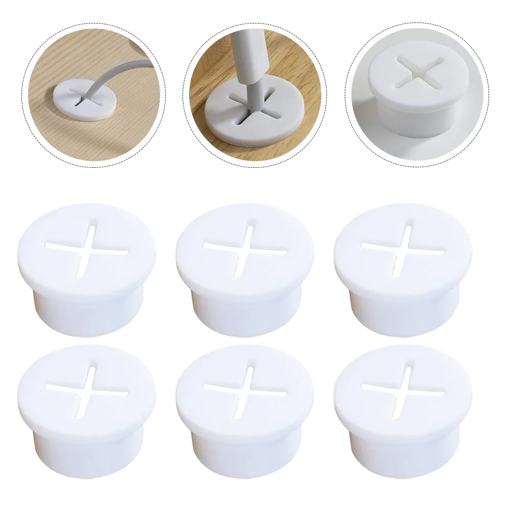8 Pcs Silicone Cable Hole Cover Wire White Computer Desk Soft Rubber Organizer Grommet The
8 Pcs Silicone Cable Hole Cover Wire White Computer Desk Soft Rubber Organizer Grommet The