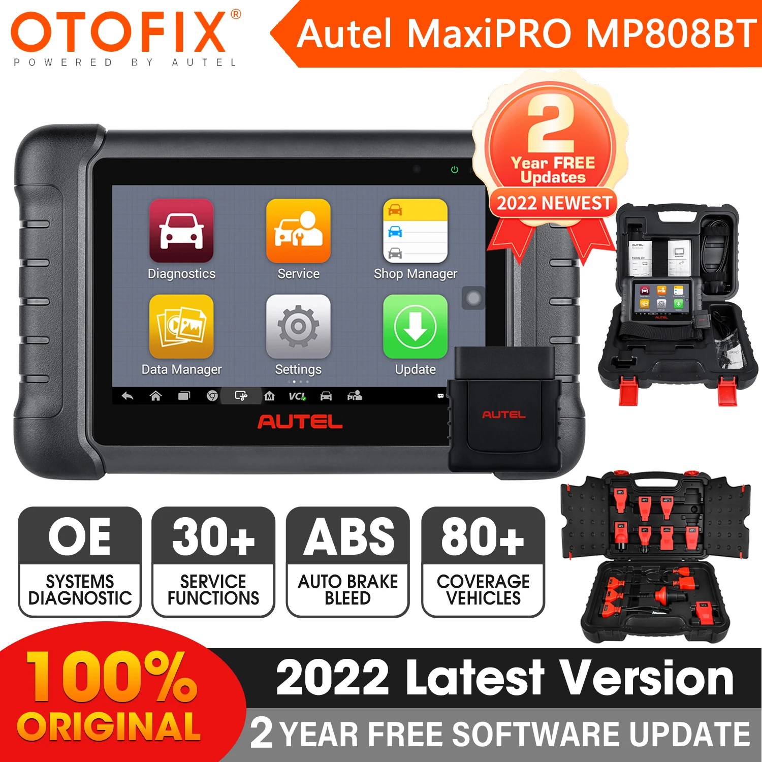2022 новейший Autel MaxiPRO MP808BT OBD2 сканер для всех систем автоматический диагностический инструмент 30 + услуги кодирование ЭБУ активный тест PK MP808
2022 новейший Autel MaxiPRO MP808BT OBD2 сканер для всех систем автоматический диагностический инструмент 30 + услуги кодирование ЭБУ активный тест PK MP808