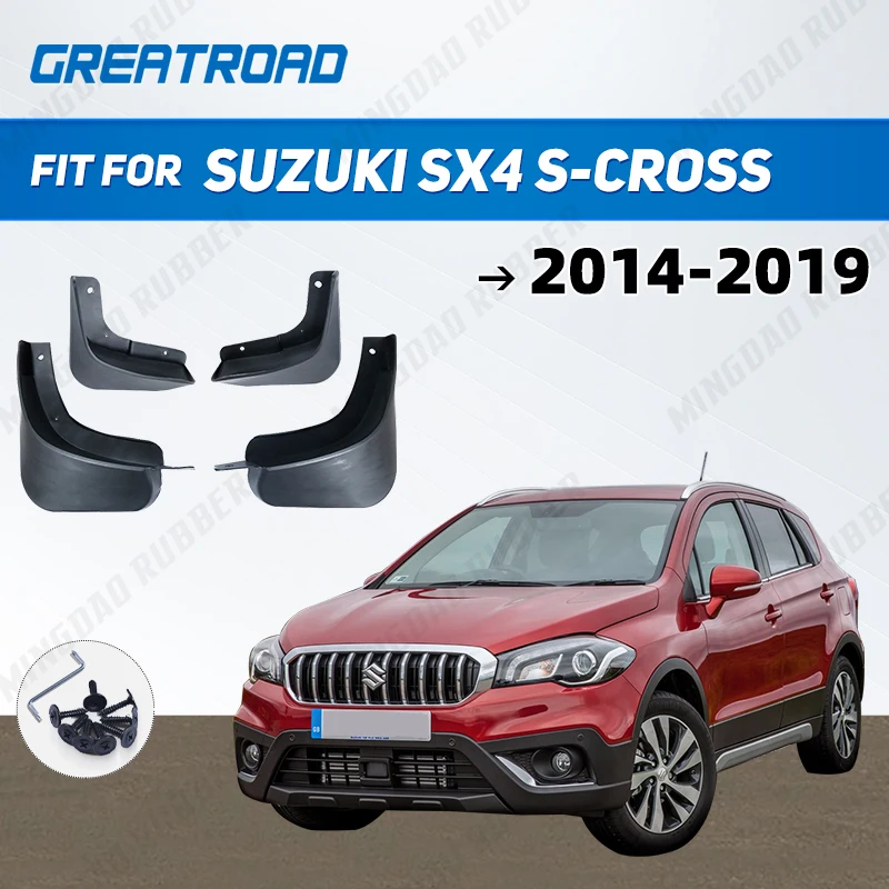 Для Suzuki SX4 S-Cross 2014 ~ 2019 брызговики на крыло брызговики аксессуары Maruti SX-4 SX 4 S Cross SCross
Для Suzuki SX4 S-Cross 2014 ~ 2019 брызговики на крыло брызговики аксессуары Maruti SX-4 SX 4 S Cross SCross
