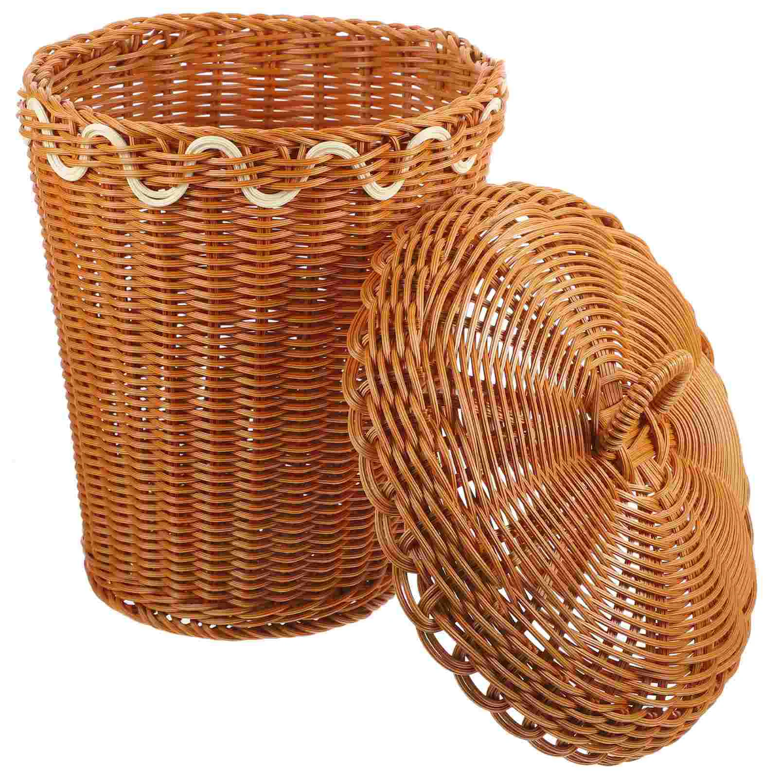 Garbage Container Versatile Laundry Basket Multipurpose Woven Basket Sundries Holder
Garbage Container Versatile Laundry Basket Multipurpose Woven Basket Sundries Holder