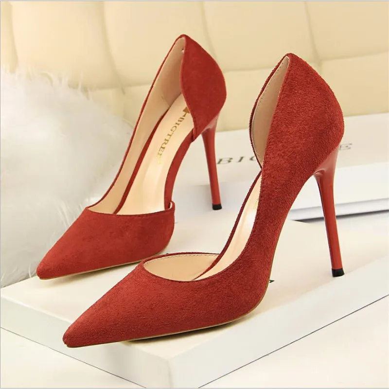 2022 Women 10.5cm High Heels Plus Size 43 Stripper Escarpins Pumps Lady Low Heels Scarpins Green Suede Prom Designer Shoes
2022 Women 10.5cm High Heels Plus Size 43 Stripper Escarpins Pumps Lady Low Heels Scarpins Green Suede Prom Designer Shoes