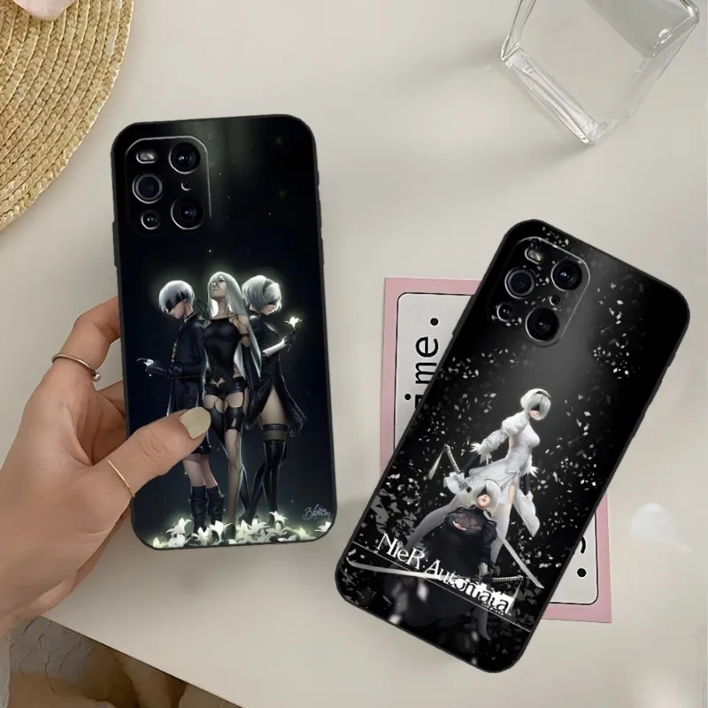 NieRAutomata Phone Case For OPPO Reno 6 Pro 7 Find X3 Neo A54 A55 X5 A16 A57 A92 A93 A74 A94 K9 K9S Back Cover
NieRAutomata Phone Case For OPPO Reno 6 Pro 7 Find X3 Neo A54 A55 X5 A16 A57 A92 A93 A74 A94 K9 K9S Back Cover