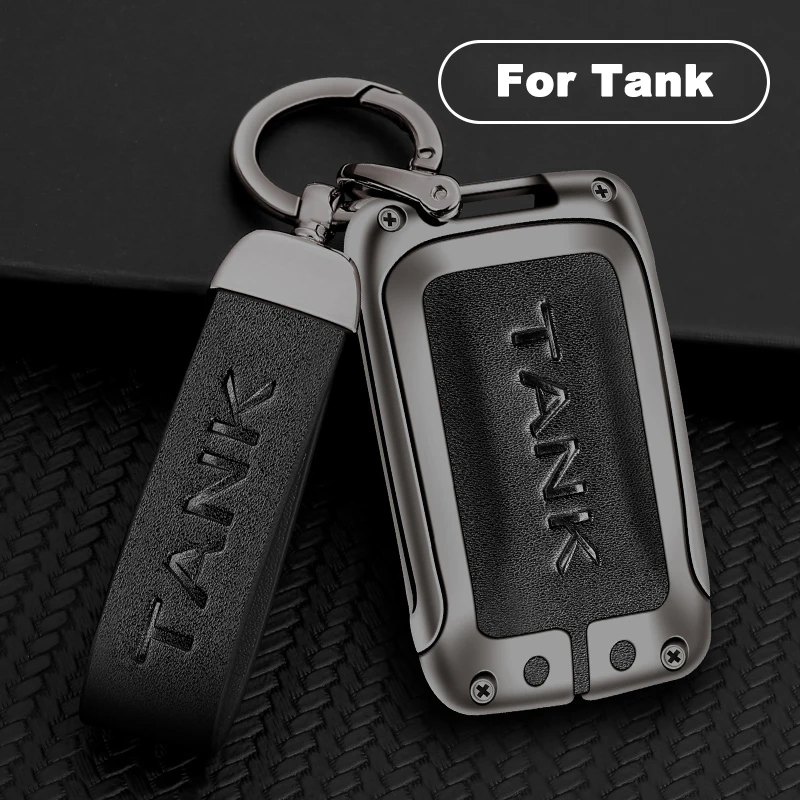 Metal Leather Key Case Cover for Tank 300 2021 Great Wall Remote Key Protector Holder Shell Auto Accessories
Metal Leather Key Case Cover for Tank 300 2021 Great Wall Remote Key Protector Holder Shell Auto Accessories