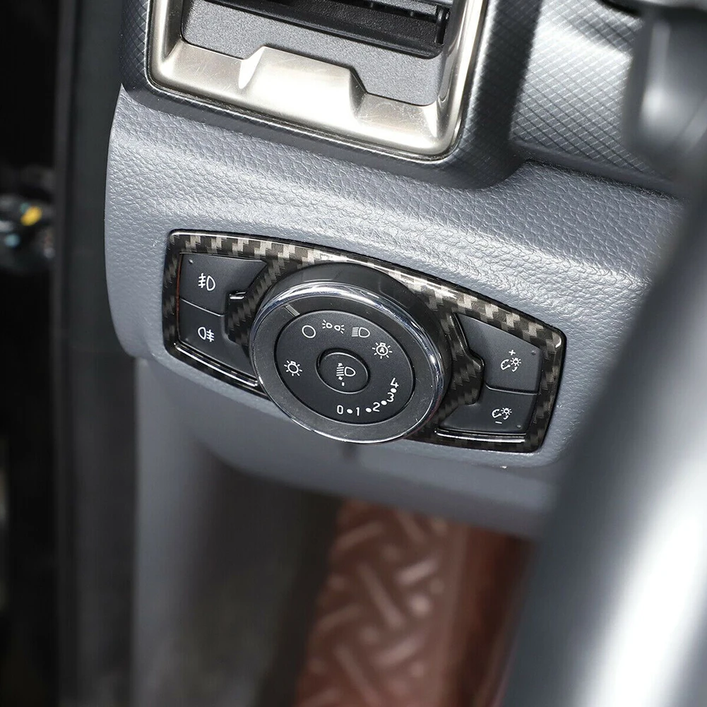 Cover Trim Carbon Fiber Trim ABS Carbon Fiber Car Headlight Switch Headlight Switch Trim Auto High Quality Vehicle
Cover Trim Carbon Fiber Trim ABS Carbon Fiber Car Headlight Switch Headlight Switch Trim Auto High Quality Vehicle