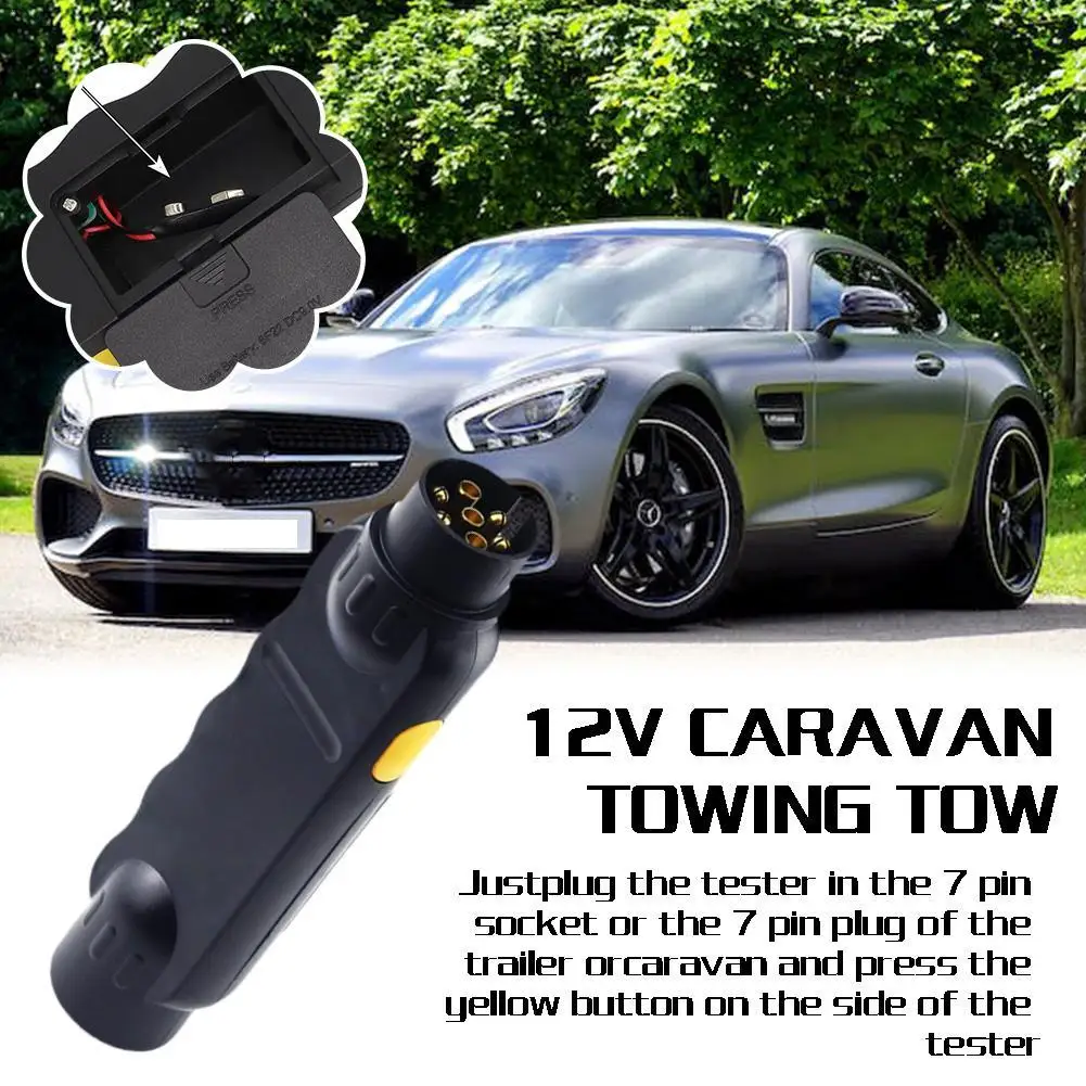 NEW Plug Socket Diagnostic Tools 12V Car Towing Tow Bar Light Wiring Tester Trailer Tester Car Towing Light Tester
NEW Plug Socket Diagnostic Tools 12V Car Towing Tow Bar Light Wiring Tester Trailer Tester Car Towing Light Tester
