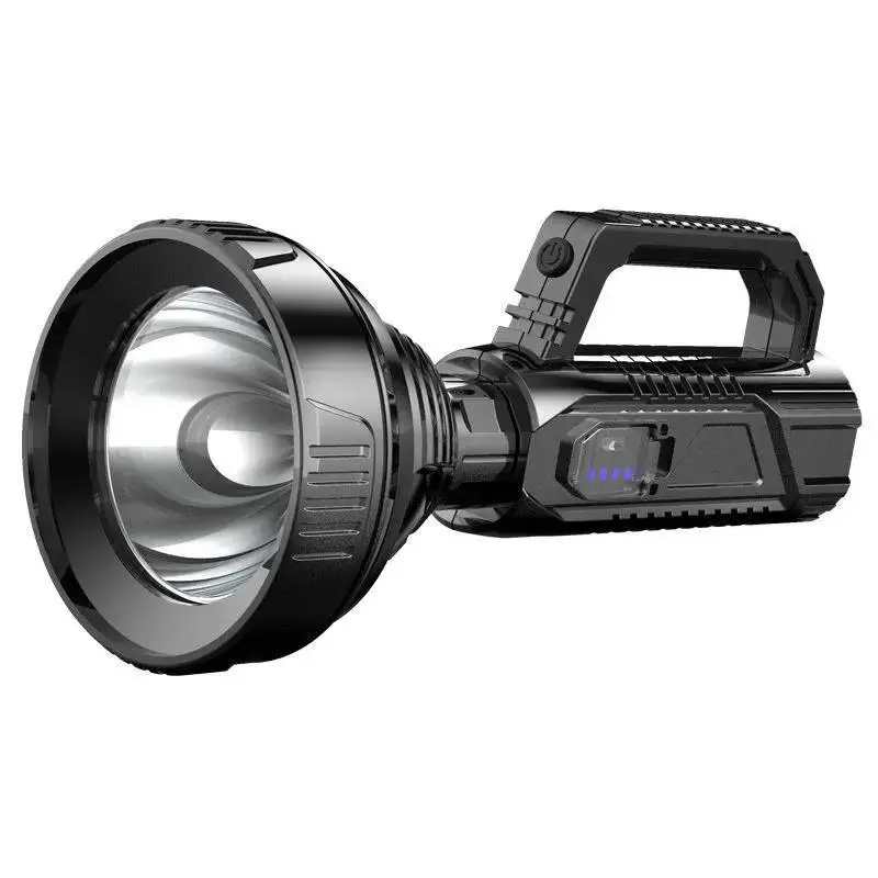 Outdoor multi-function lighting LED portable light strong light long-range searchlight USB electric display rechargeable flashli
Outdoor multi-function lighting LED portable light strong light long-range searchlight USB electric display rechargeable flashli