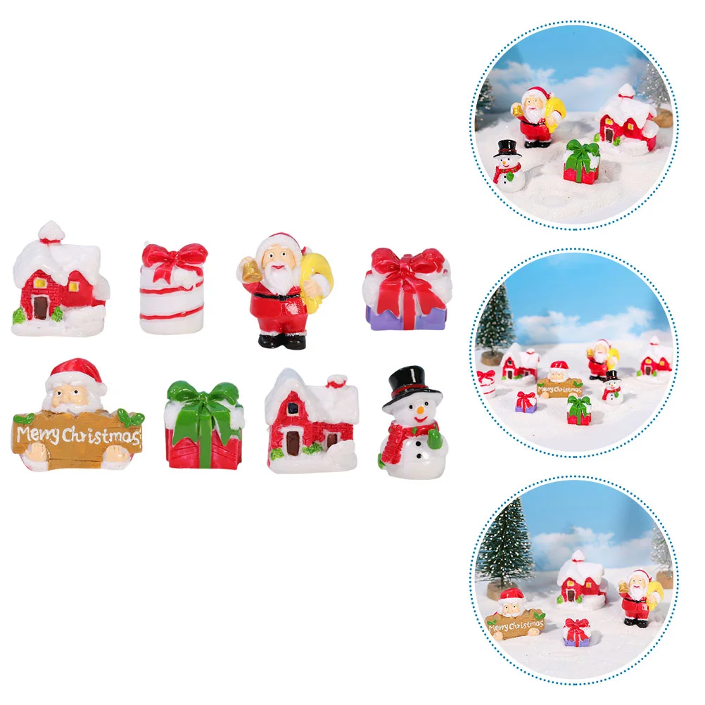 Christmas Mini Santa Claus Miniature Figurines Ornament Micro Ornaments Figures Landscape Snowman Xmas Statuecrafts Winter Resin
Christmas Mini Santa Claus Miniature Figurines Ornament Micro Ornaments Figures Landscape Snowman Xmas Statuecrafts Winter Resin