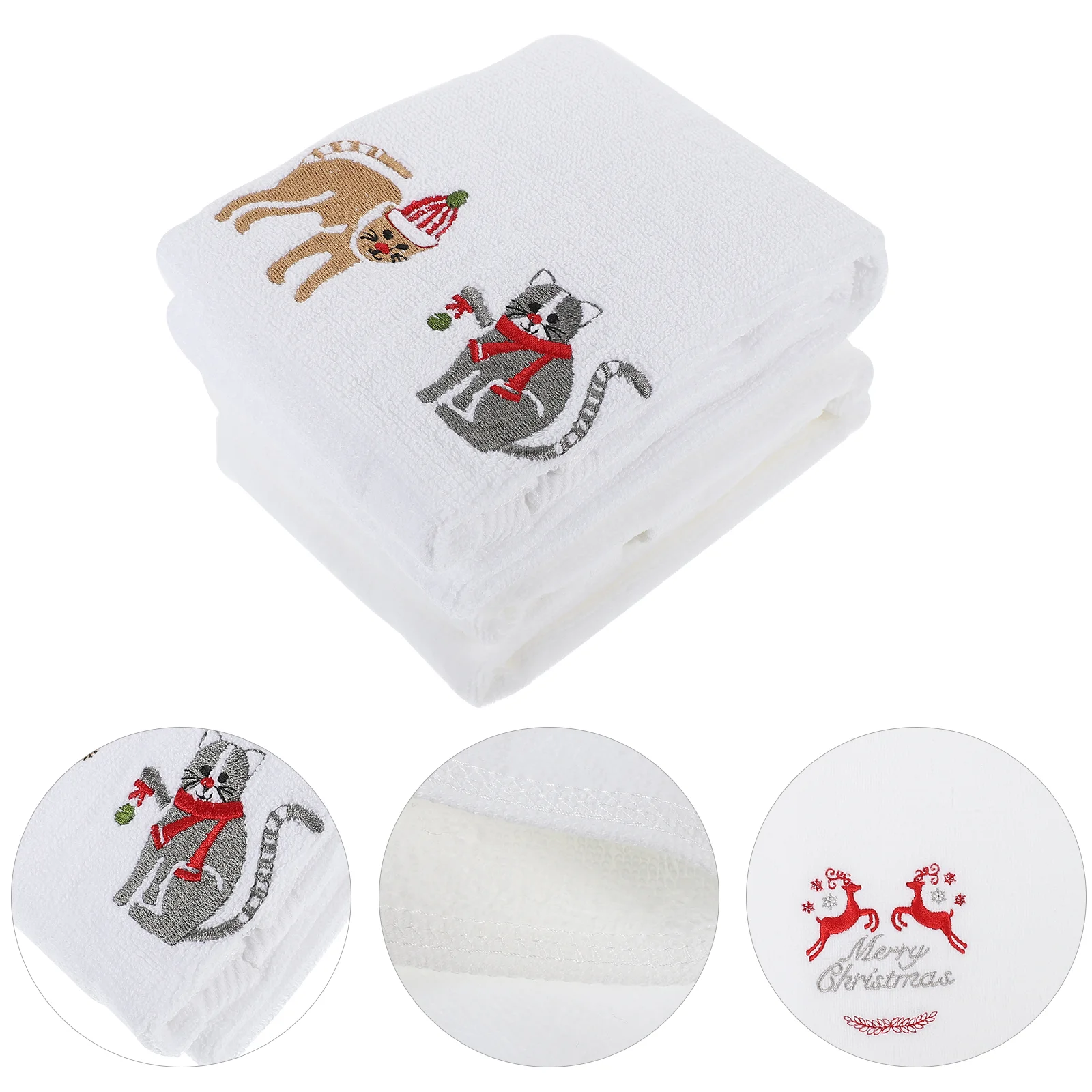 2 Pcs Christmas Wash Towel Microfiber Towels Body Soft Kitchen Dishcloths Household Rags Cotton Xmas Tea
2 Pcs Christmas Wash Towel Microfiber Towels Body Soft Kitchen Dishcloths Household Rags Cotton Xmas Tea