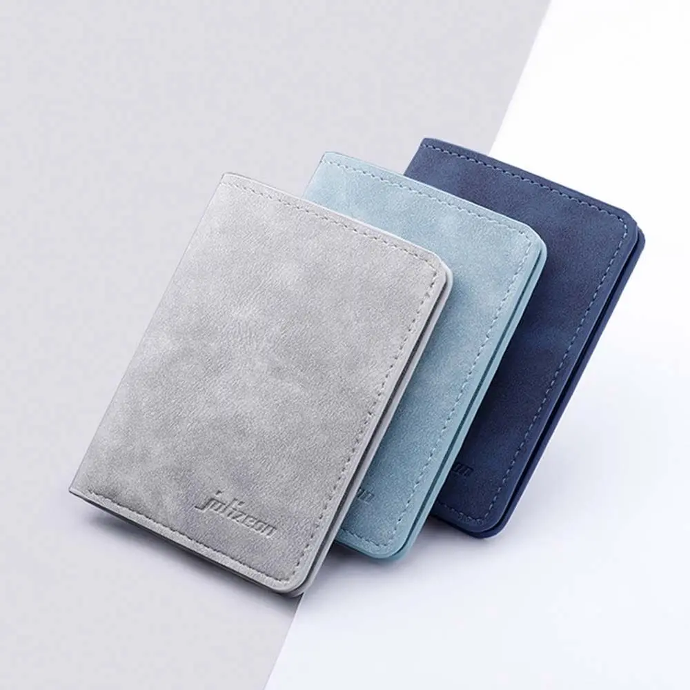 Casual Portable ID Card cover PU Leather Card Case Coin Pouch Short Wallet Coin Purse Business Card Holder Men Wallet
Casual Portable ID Card cover PU Leather Card Case Coin Pouch Short Wallet Coin Purse Business Card Holder Men Wallet