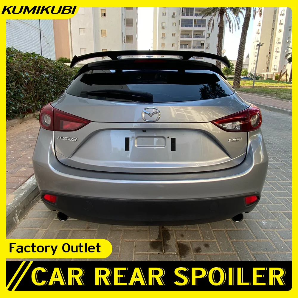For Mazda 3 Axela Hatchback Spoiler 2014 2015 2016 2017 High Quality ABS Exterior Rear Spoiler Tail Trunk Boot Wing Decoration
For Mazda 3 Axela Hatchback Spoiler 2014 2015 2016 2017 High Quality ABS Exterior Rear Spoiler Tail Trunk Boot Wing Decoration
