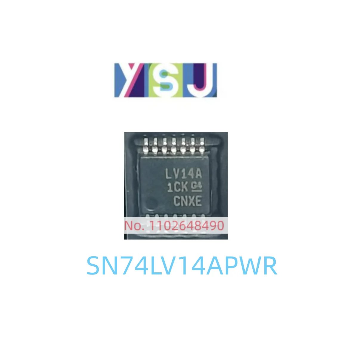 SN74LV14APWR IC совершенно новый микроконтроллер 
SN74LV14APWR IC совершенно новый микроконтроллер