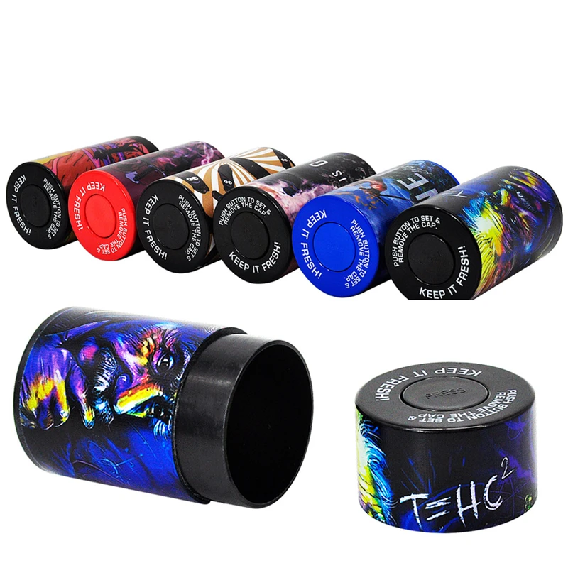 Plastic Airtight Stash Jar Tobacco Herb Storage Case Seal Portable Storage Container for Dry Coffee Cigarette Case Gift for Men
Plastic Airtight Stash Jar Tobacco Herb Storage Case Seal Portable Storage Container for Dry Coffee Cigarette Case Gift for Men