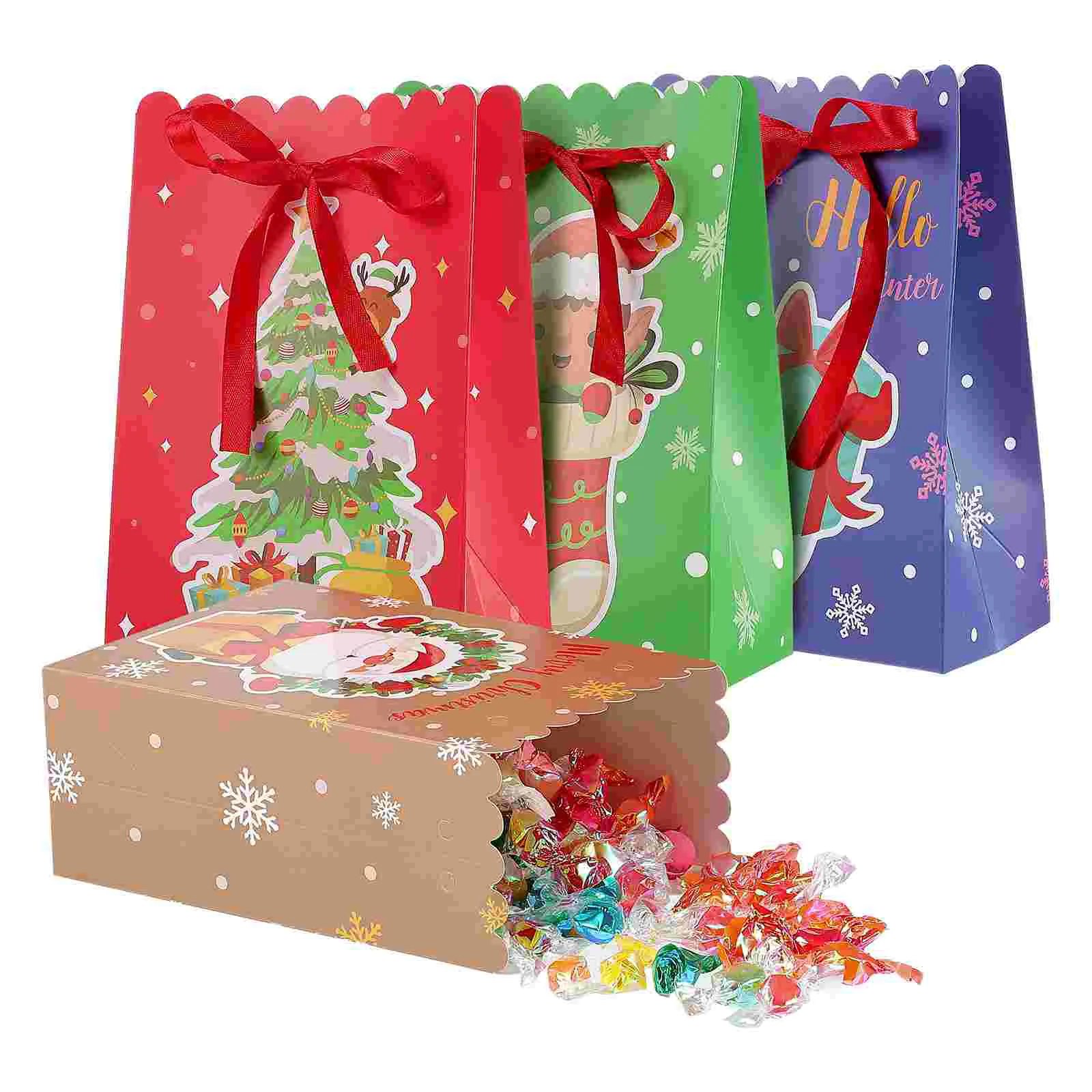 PRETYZOOM 12pcs Christmas Cookie Boxes Paper Boxes Gift Candies Boxes for Christmas Party Holidays Candy box for wedding
PRETYZOOM 12pcs Christmas Cookie Boxes Paper Boxes Gift Candies Boxes for Christmas Party Holidays Candy box for wedding