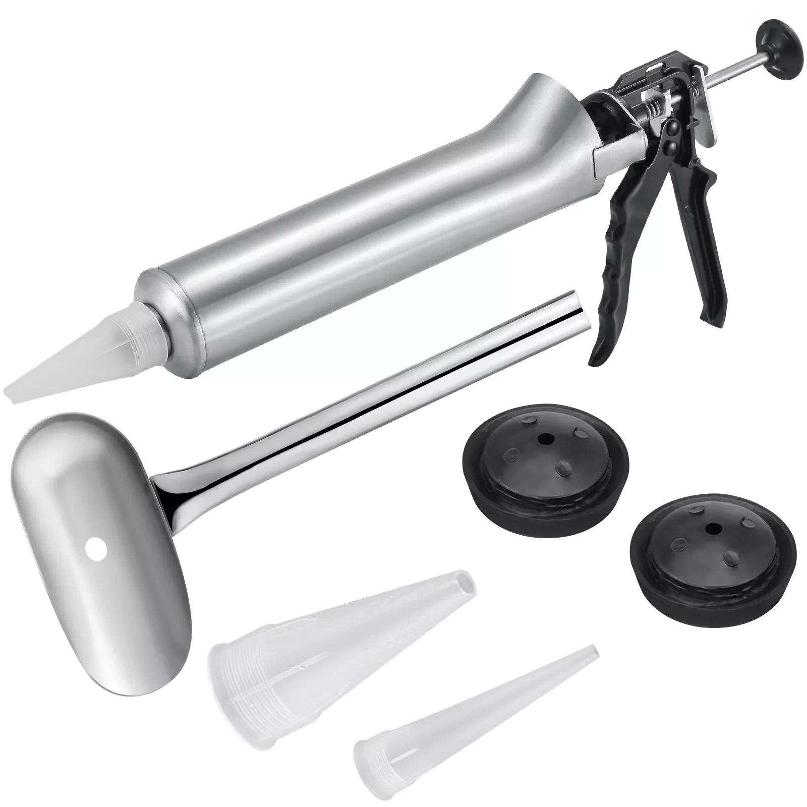 NEW2023 Stainless Steel Mortar Syringe Joint Gun Sprayer Applicator Tool For Brick Tips And Tiles Cement Applicator DIY Tool
NEW2023 Stainless Steel Mortar Syringe Joint Gun Sprayer Applicator Tool For Brick Tips And Tiles Cement Applicator DIY Tool