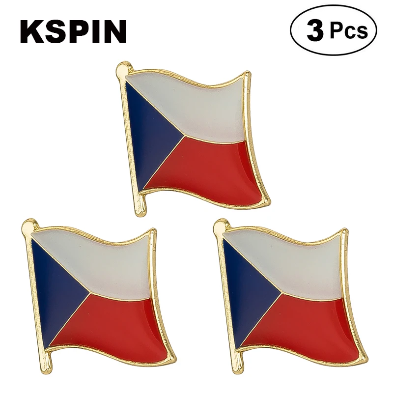 

Czech Rep. Lapel Pin Brooches Pins Flag badge Brooch Badges
