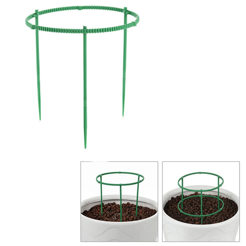 1 Set Flower Support Holder Plastic Plant Support Cage Outdoor Plants Support Ring Cage Flowers Stand Soil Stakes for Garden
1 Set Flower Support Holder Plastic Plant Support Cage Outdoor Plants Support Ring Cage Flowers Stand Soil Stakes for Garden