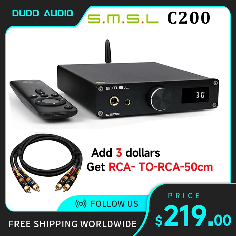 ЦАП SMSL C200 ES9038Q2M OPA1612A * 4 TRS сбалансированный 4,4 мм 6,35 мм выход Bluetooth 5,0 DSD512 32 бит 768 кГц PS4 PS5
ЦАП SMSL C200 ES9038Q2M OPA1612A * 4 TRS сбалансированный 4,4 мм 6,35 мм выход Bluetooth 5,0 DSD512 32 бит 768 кГц PS4 PS5
