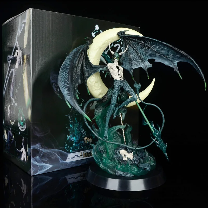 40 см отбеливающая фигурка игрушки Ulquiorra Cifer фигурка светильник кой аниме Kurosaki Ichigo GK Статуя Коллекционная модель подарок
40 см отбеливающая фигурка игрушки Ulquiorra Cifer фигурка светильник кой аниме Kurosaki Ichigo GK Статуя Коллекционная модель подарок