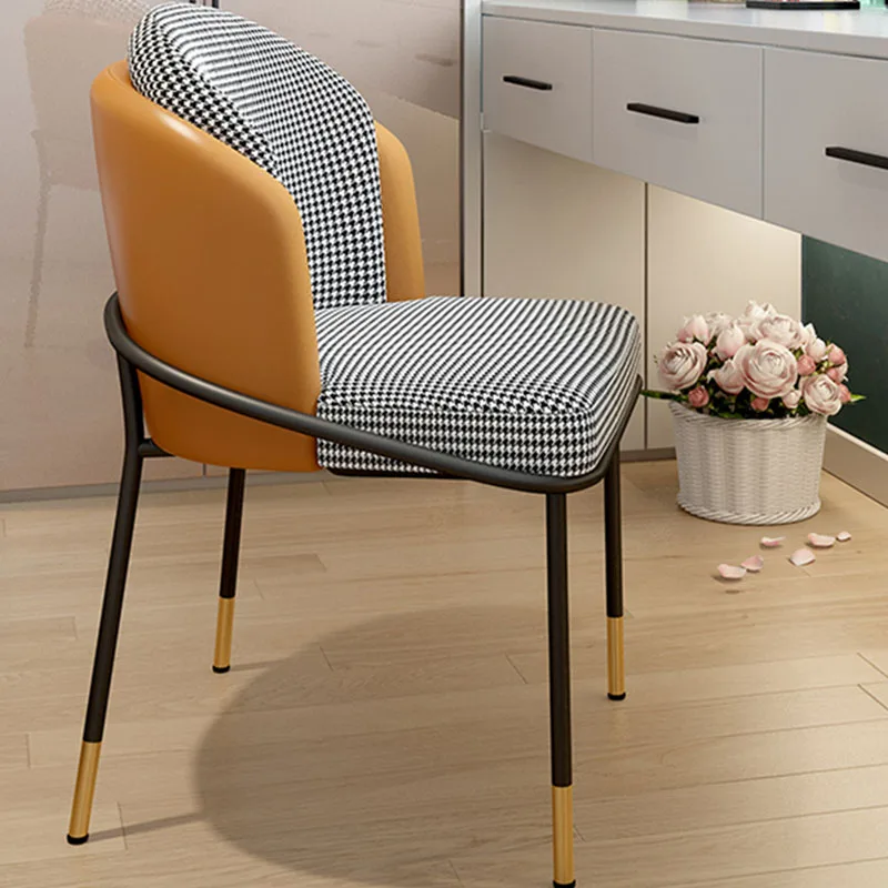 Nordic Dining Chairs Restaurant Modern Ergonomic Stool Bedroom Accent Designer Chairs Elegant Muebles Comedor Indoor Furnitures
Nordic Dining Chairs Restaurant Modern Ergonomic Stool Bedroom Accent Designer Chairs Elegant Muebles Comedor Indoor Furnitures