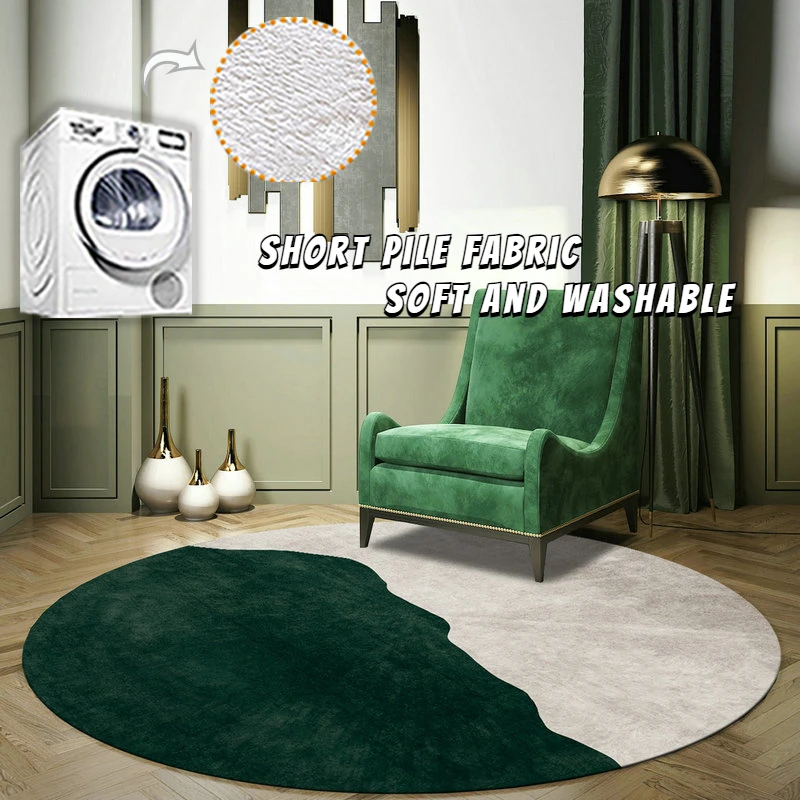 Nordic Style Round Carpets for Living Room study Sofa Area Rugs Bedroom Non-slip Carpet Decor mat Household Floor Mats Washable
Nordic Style Round Carpets for Living Room study Sofa Area Rugs Bedroom Non-slip Carpet Decor mat Household Floor Mats Washable