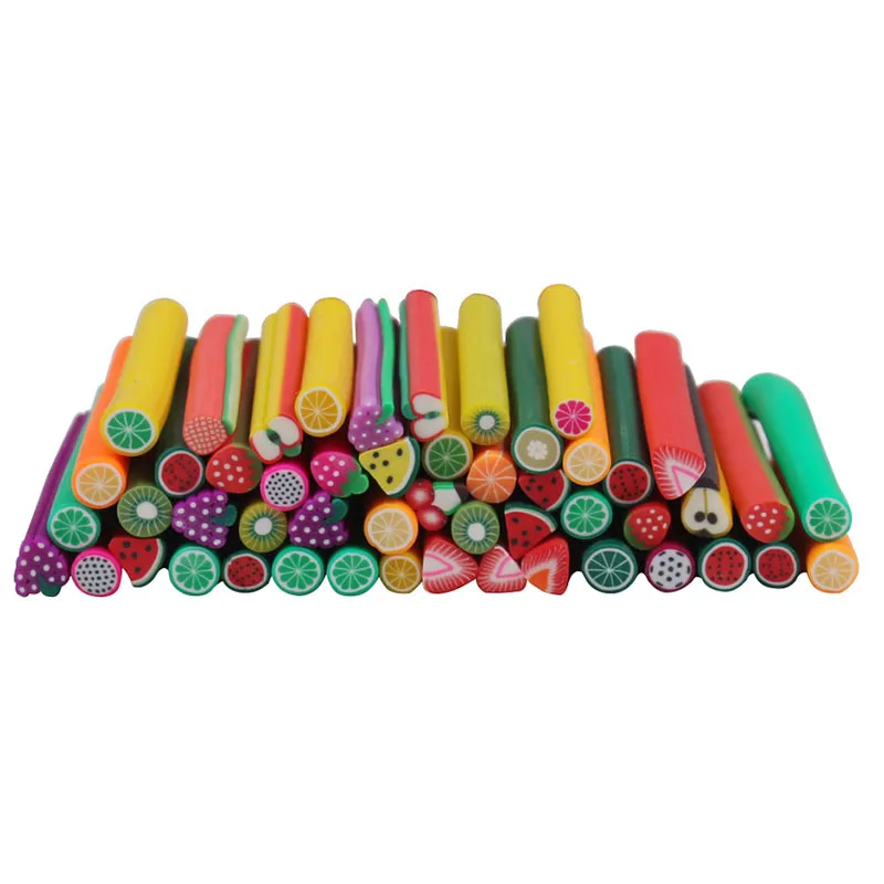 50Pcs DIY Nail Art Decorations Fruit Flower/Leaf/Heart Sticker Rods Polymer Clay Decors Designs 3D Nails Tips Manicure Tool
50Pcs DIY Nail Art Decorations Fruit Flower/Leaf/Heart Sticker Rods Polymer Clay Decors Designs 3D Nails Tips Manicure Tool