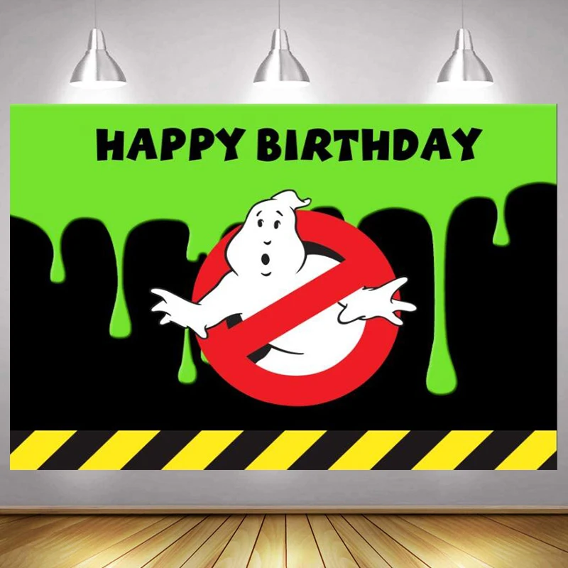 Ghostbusters Backdrop Boy Kids Baby Shower Happy Birthday Photography Background Photocall Photo Banner
Ghostbusters Backdrop Boy Kids Baby Shower Happy Birthday Photography Background Photocall Photo Banner